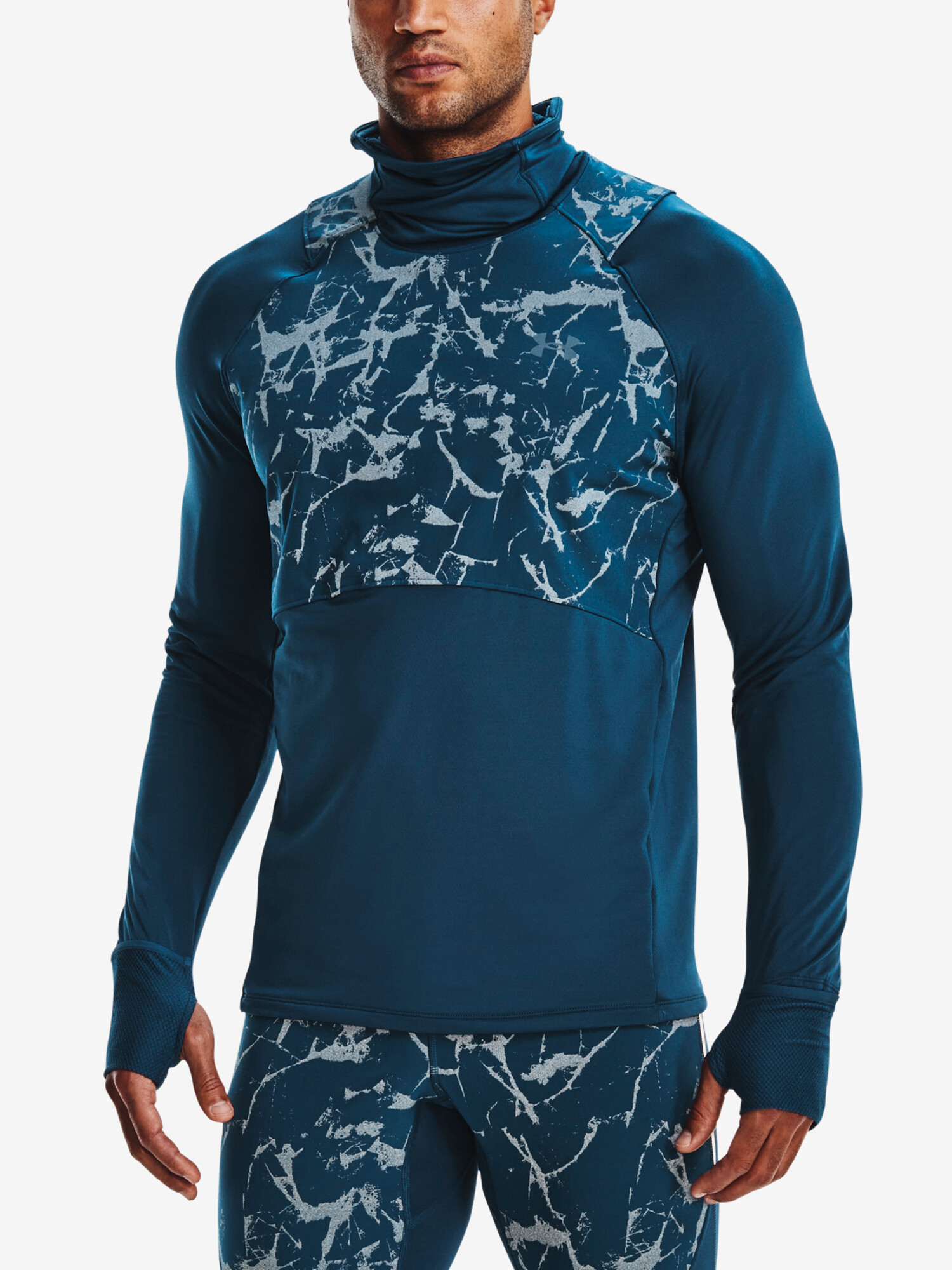 Product detail of Pánská mikina Under Armour  OUTRUN THE COLD FUNNEL-BLU XXL