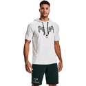 Pánská Mikina Under Armour PROJECT ROCK CC SS HD šedá Halo Gray
