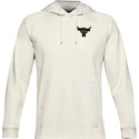 Pánská Mikina Under Armour Project Rock Terry Hoodie bílá