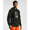 Pánská Mikina Under Armour Rival Flc Multilogo HD zelená