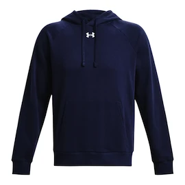 Pánská mikina Under Armour Rival Fleece Hoodie Midnight Navy