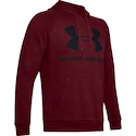 Pánská Mikina Under Armour RIVAL FLEECE SPORTSTYLE LOGO HOODIE červená