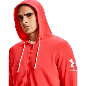 Pánská mikina Under Armour  RIVAL TERRY FZ HD Red M