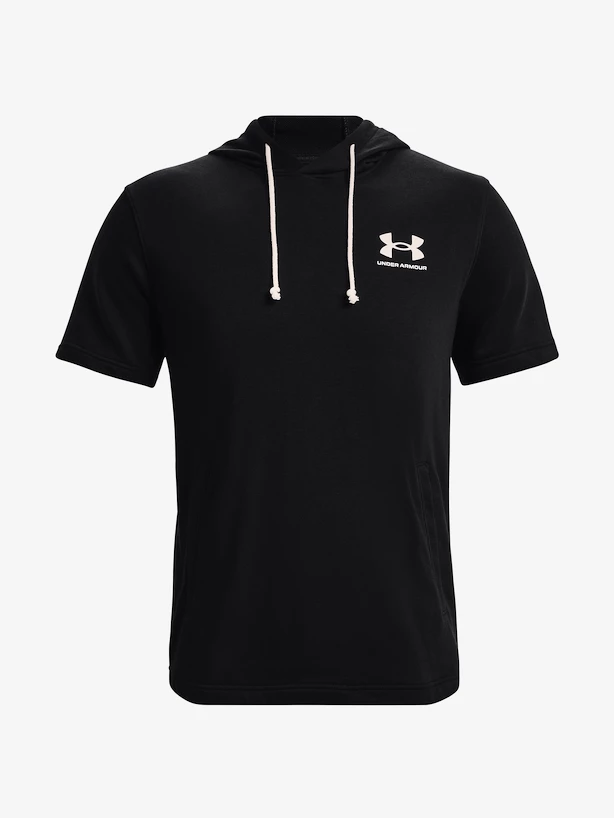 Pánská mikina Under Armour  Rival Terry LC SS HD-BLK M