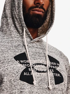 Pánská mikina Under Armour  Rival Terry Logo Hoodie-WHT S