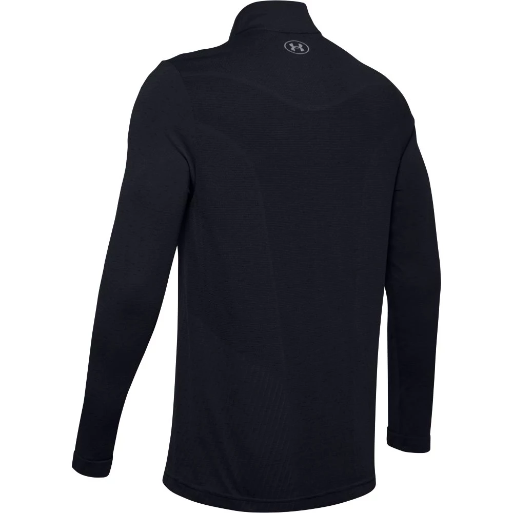 Pánská Mikina Under Armour Seamless 1/2 Zip černá