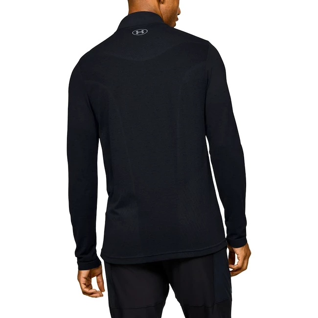 Pánská Mikina Under Armour Seamless 1/2 Zip černá