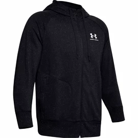 Pánská mikina Under Armour SPECKLED FLEECE FZ HOODIE-BLK