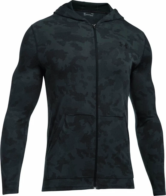 Pánská mikina Under Armour Threadborne Fitted FZ Hood