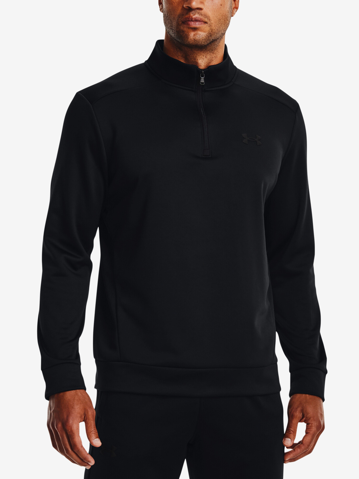 Product detail of Pánská mikina Under Armour  UA Armour Fleece 1/4 Zip-BLK L