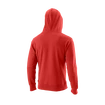 Pánská mikina Wilson  Equip Eco Cotton PO Hoody-Slimfit Molten Lava