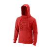 Pánská mikina Wilson  Equip Eco Cotton PO Hoody-Slimfit Molten Lava