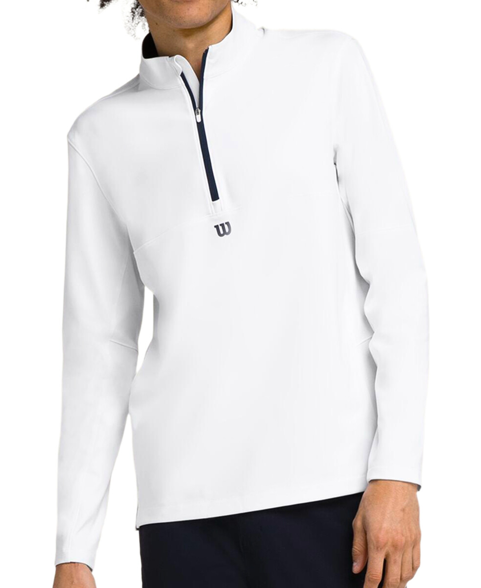 Product detail of Pánská mikina Wilson  M Elevate Performance 1/2 Zip Bright White L