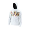 Pánská mikina Wilson  Photo Po Hoody Slim-Fit White