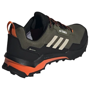 Pánská outdoorová obuv adidas Terrex AX4 Gtx Oliv Strata/Wonder Beige/Core Black  UK 8