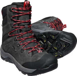 Pánská outdoorová obuv Keen  REVEL IV HIGH POLAR MEN magnet/red carpet  US 9,5