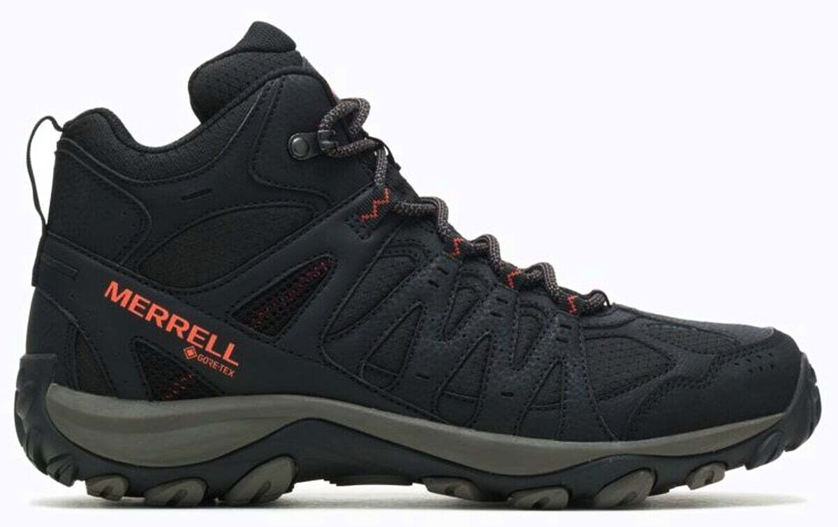 Product detail of Pánská outdoorová obuv Merrell  Accentor 3 Sport Mid Gtx Black/Tangerine  UK 10,5