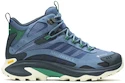 Pánská outdoorová obuv Merrell  Moab Speed 2 Mid Gtx Steel Blue  UK 11
