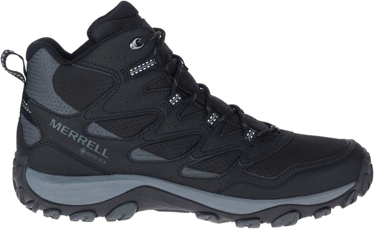 Product detail of Pánská outdoorová obuv Merrell  West Rim Sport Mid Gtx Black  UK 10