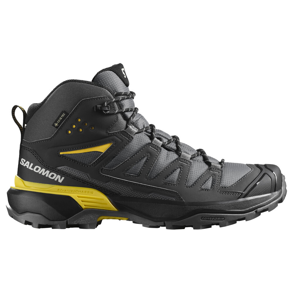 Product detail of Pánská outdoorová obuv Salomon X Ultra 360 MID Gore-Tex Castlerock/Black/Spicy Mustard   UK 8,5