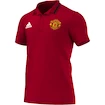 Pánská polokošile adidas Manchester United FC Anthem Red