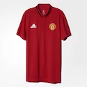 Pánská polokošile adidas Manchester United FC Anthem Red