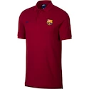 Pánská polokošile Nike Sportswear FC Barcelona vínová
