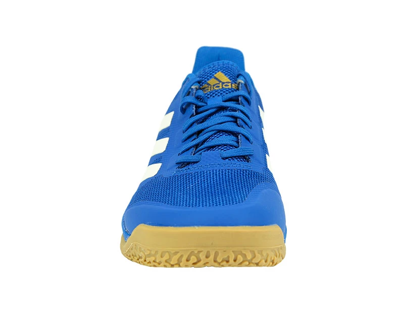 Pánská sálová obuv adidas Stabil Bounce Blue/White - EUR 46
