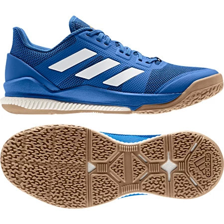 Pánská sálová obuv adidas Stabil Bounce Blue/White - EUR 46