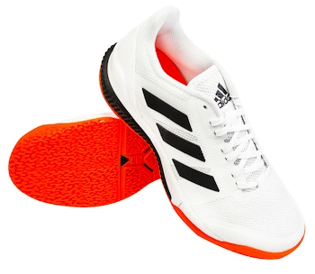 Pánská sálová obuv adidas Stabil Bounce White/Orange