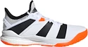 Pánská sálová obuv adidas Stabil X White/Orange