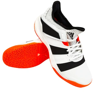 Pánská sálová obuv adidas Stabil X White/Orange