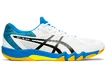 Pánská sálová obuv Asics Gel-Blade 7 White/Black - UK 11