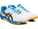 Pánská sálová obuv Asics Gel-Blade 7 White/Black - UK 11