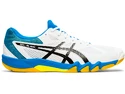 Pánská sálová obuv Asics Gel-Blade 7 White/Black - UK 11