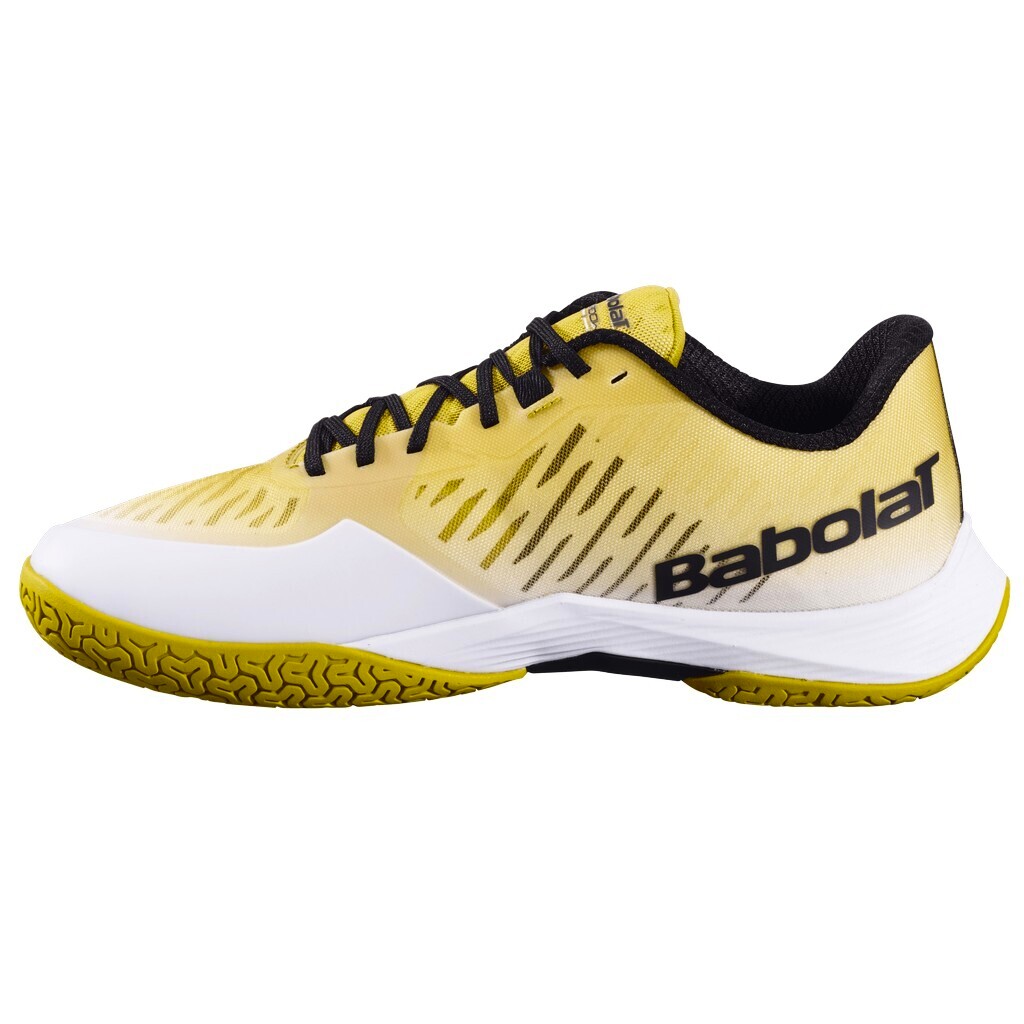 Pánská sálová obuv Babolat  Shadow Tour 5 Men White/Gold  EUR 42 - thumb (2)