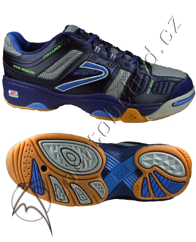 Pánská sálová obuv Dunlop Axis Indoor Navy/Grey ´08