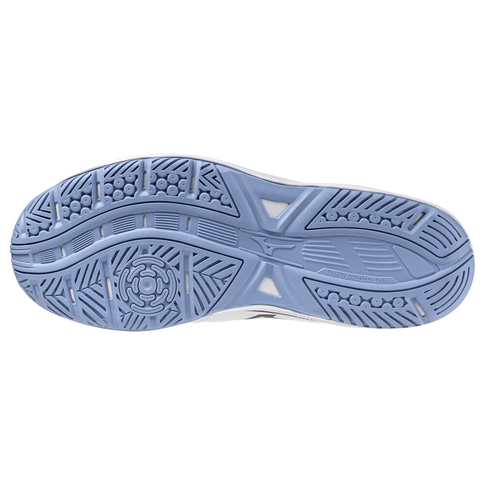Pánská sálová obuv Mizuno  Cyclone Speed 5 White/Bellwether Blue  EUR 44 - thumb (2)