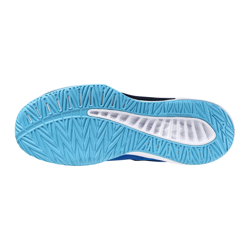 Pánská sálová obuv Mizuno  Thunder Blade Z Mugen Blue/White/Estate Blue