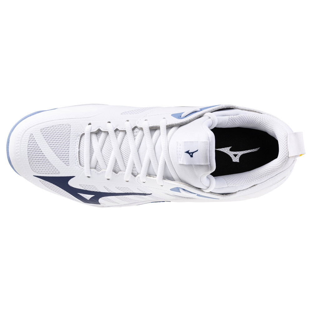 Pánská sálová obuv Mizuno  Wave DIMENSION White/Bellwether Blue  EUR 44 - thumb (1)