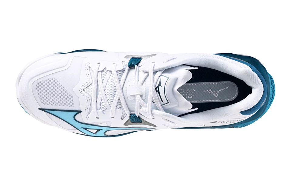 Pánská sálová obuv Mizuno  WAVE LIGHTNING Z8 White/Sailor Blue/Silver