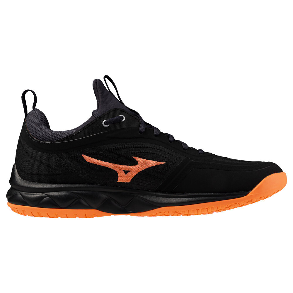Pánská sálová obuv Mizuno  Wave LUMINOUS 3 Black/Neon Flame  EUR 44 - thumb (4)