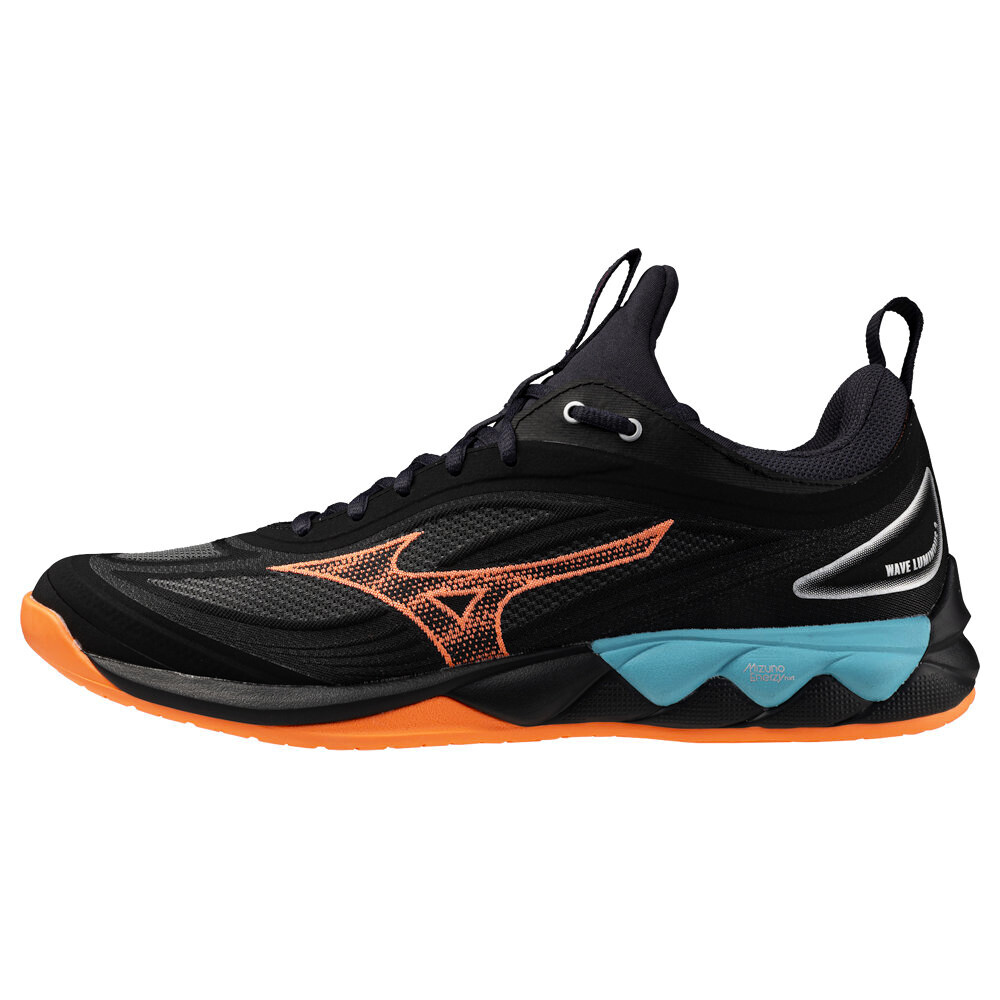 Pánská sálová obuv Mizuno  Wave LUMINOUS 3 Black/Neon Flame  EUR 44 - thumb (5)