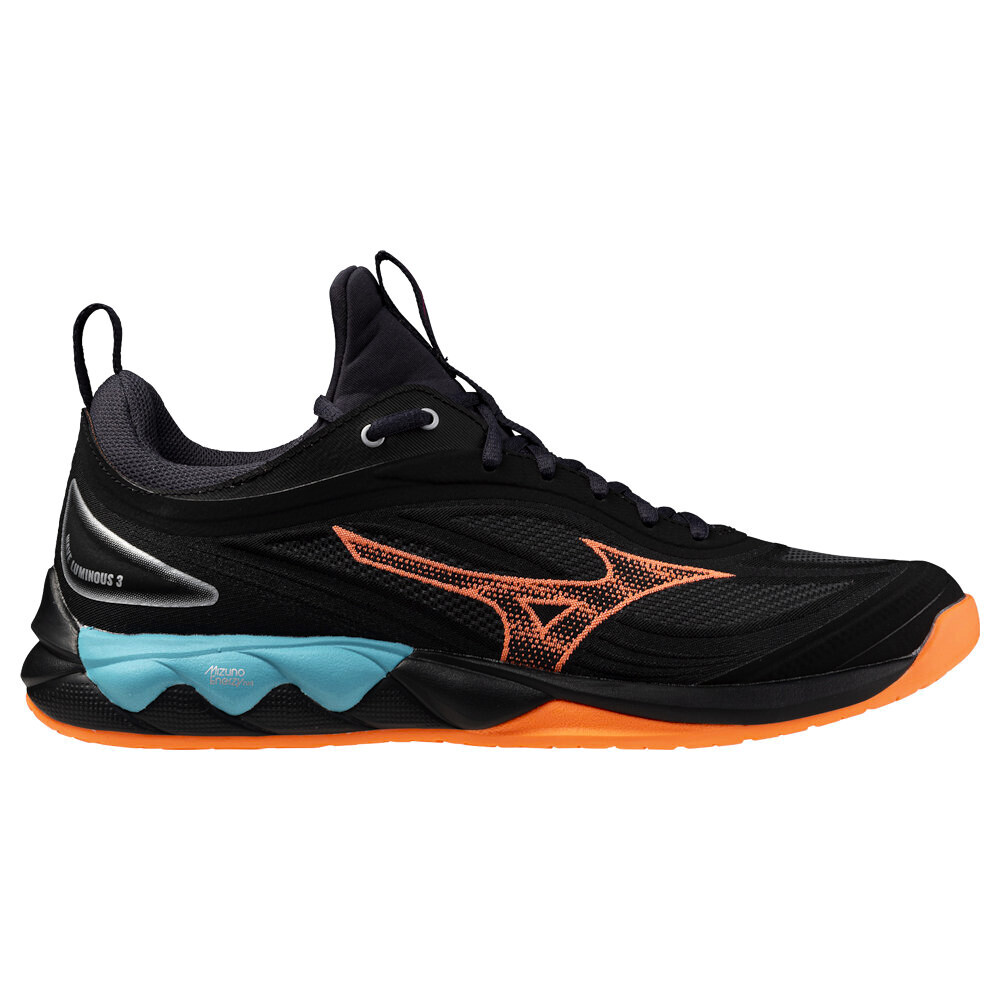 Product detail of Pánská sálová obuv Mizuno  Wave LUMINOUS 3 Black/Neon Flame  EUR 41