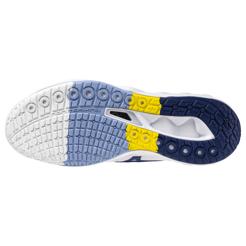 Pánská sálová obuv Mizuno  Wave LUMINOUS 3 White/Bellwether Blue  EUR 40,5 - thumb (2)
