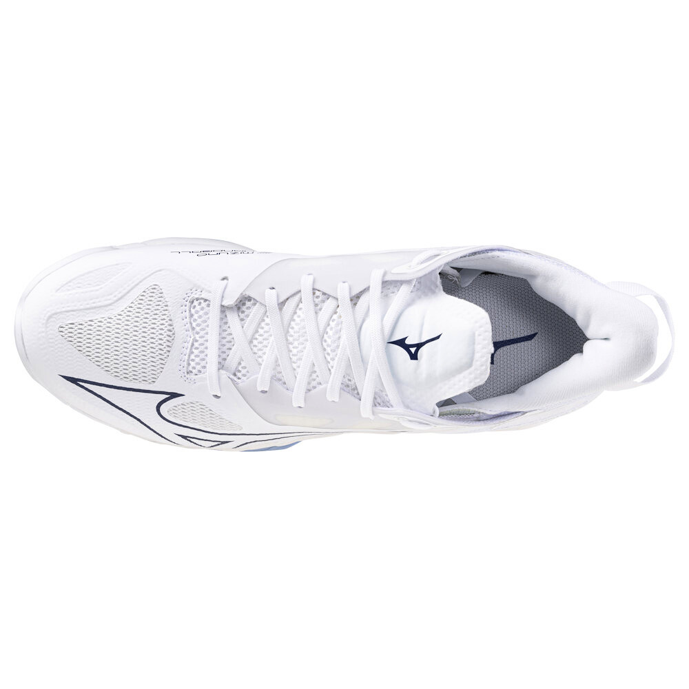 Pánská sálová obuv Mizuno  Wave MIRAGE 5 White/Bellwether Blue  EUR 48,5 - thumb (1)