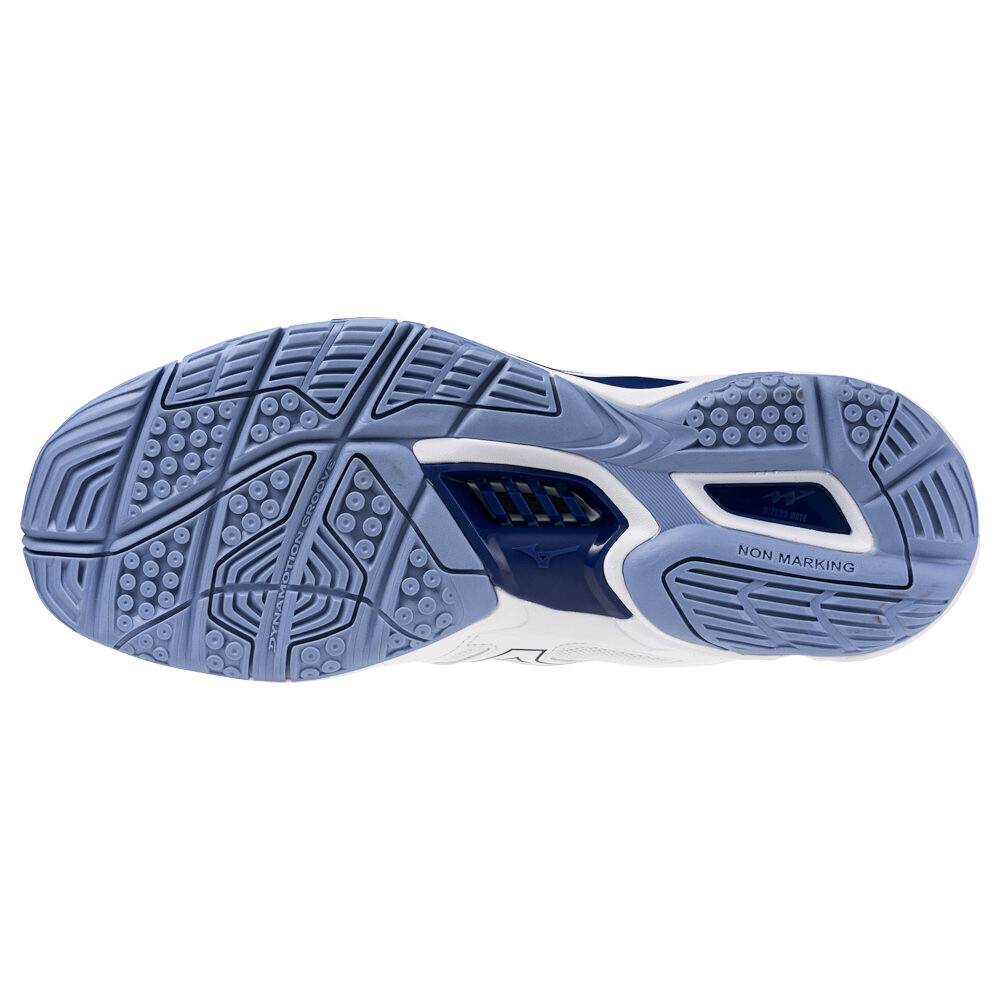 Pánská sálová obuv Mizuno  Wave PHANTOM 3 White/Bellwether Blue  EUR 42,5 - thumb (2)