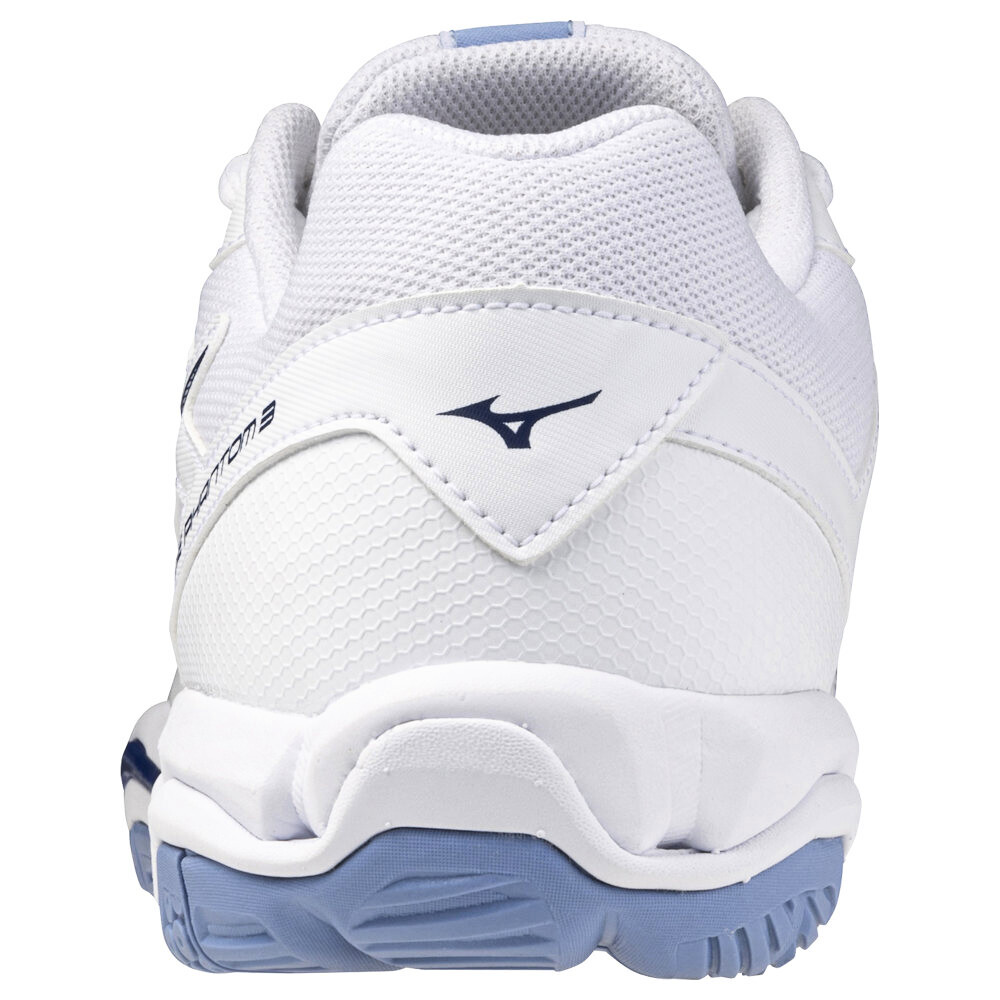 Pánská sálová obuv Mizuno  Wave PHANTOM 3 White/Bellwether Blue  EUR 42,5 - thumb (3)