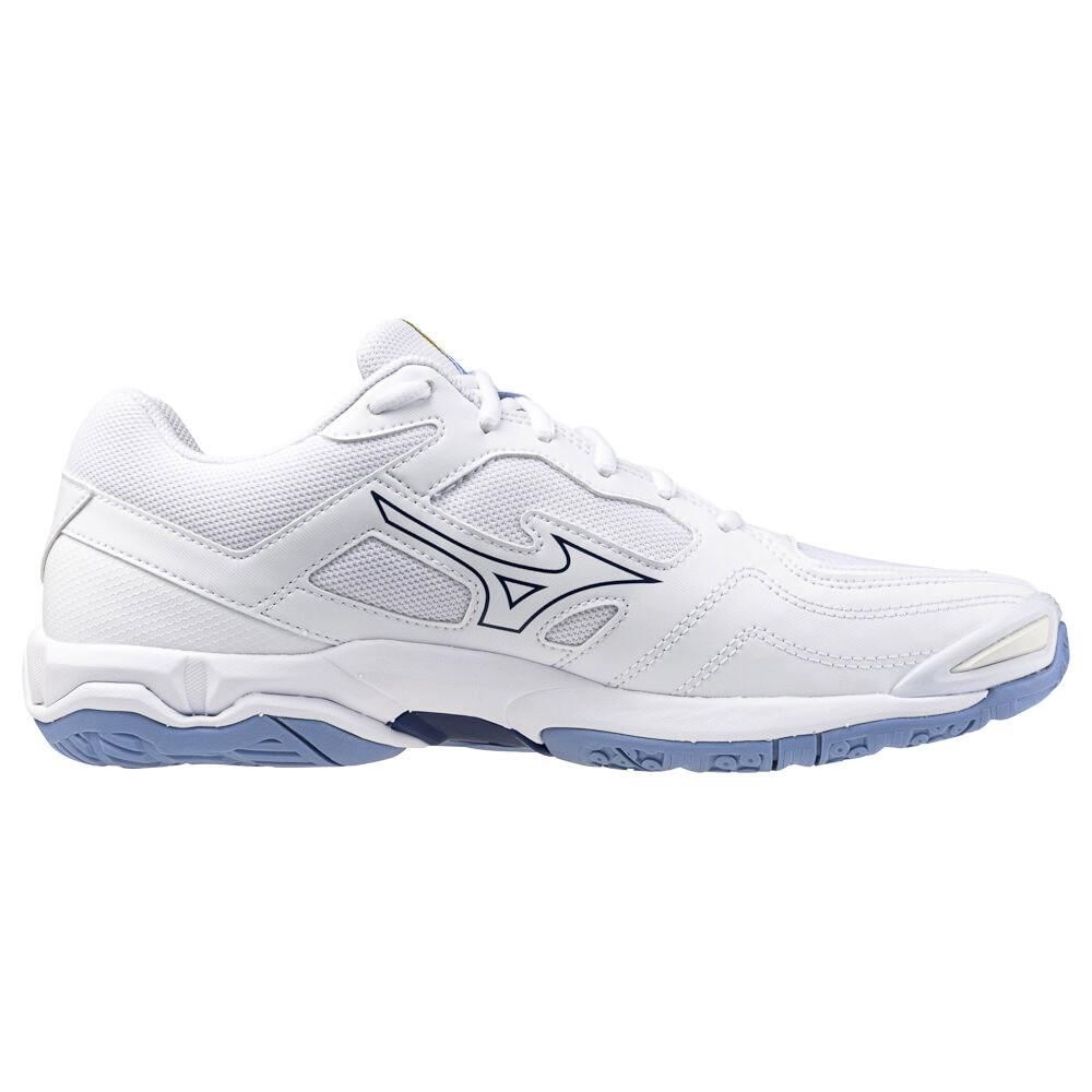 Pánská sálová obuv Mizuno  Wave PHANTOM 3 White/Bellwether Blue  EUR 42,5 - thumb (4)