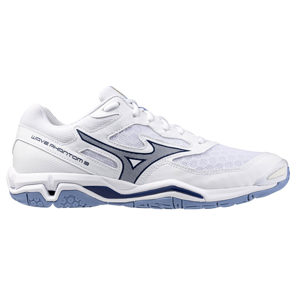 Product detail of Pánská sálová obuv Mizuno  Wave PHANTOM 3 White/Bellwether Blue  EUR 40,5